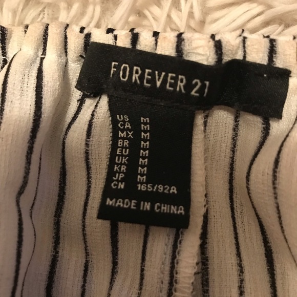Off the shoulder stripped top! - Picture 2 of 2